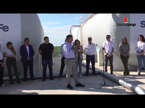 Inauguración de cloacas en Diego de Alvear y repavimentación de la ruta 14