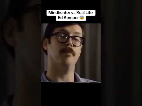 Mindhunter vs Ed Kemper 😨 Full Video ⬆️ #truecrime #vs #shorts #reels #crime #story #tv #serial