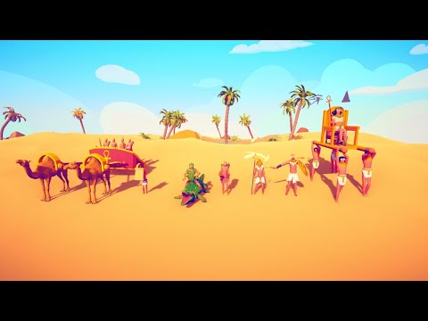 EGYPT FACTION vs EVERY FACTION - Totally Accurate Battle Simulator | TABS