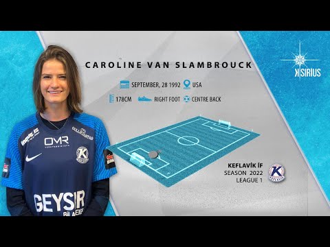 Caroline Van Slambrouck (Keflavík ÍF) .Season 2022 .Centre Back