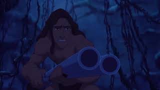 Tarzan vs Clayton Clayton's death HD