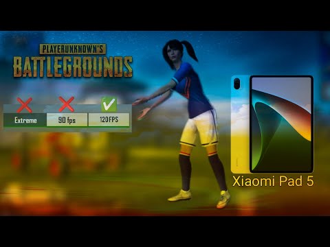 Как сделать 120 ФПС в PUBG MOBILE ? на Xiaomi Pad 5