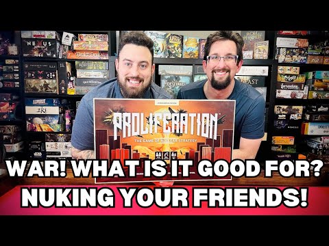 Proliferation Board Game Review - First Impression  - War Games