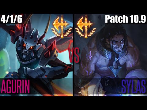 AGURIN KHA'ZIX vs SYLAS | EUW CHALLENGER | Patch 10.9