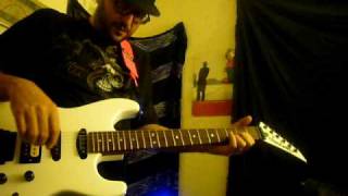 Bobby Devito demo 1985 Jackson San Dimas guitar BJFe Dyna Red Mad Professor Deep Blue Delay