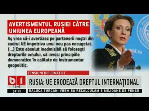 UNIUNEA EUROPEANA, AVERTIZATA  DE RUSIA_Stiri b1_12 februarie 2021