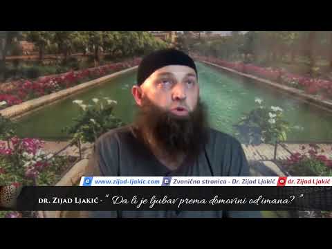 Da li je ljubav prema domovini od imana? - dr. Zijad Ljakić