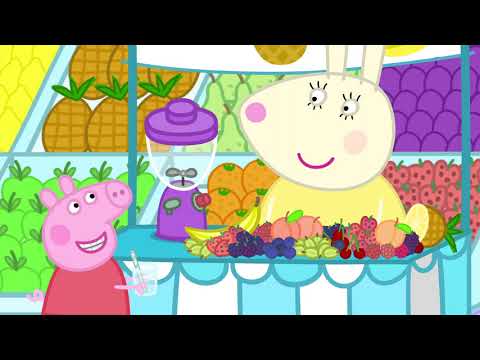 Peppa Pig Celebrates Fruit Day - Fruit Vocabulary