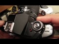 Loading 35mm Film in the SLR camera (Nikon EM ...