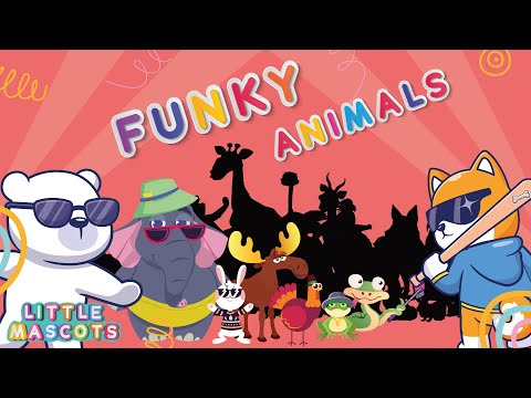Funky Animals | Little Mascots Rhymes