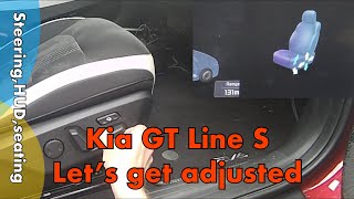 Kia EV6 Let’s get adjusted! Steering,HUD,Seats all you need to know