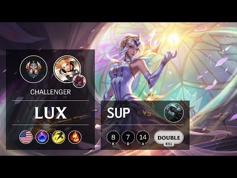 Lux Support vs Senna - NA Challenger Patch 9.22