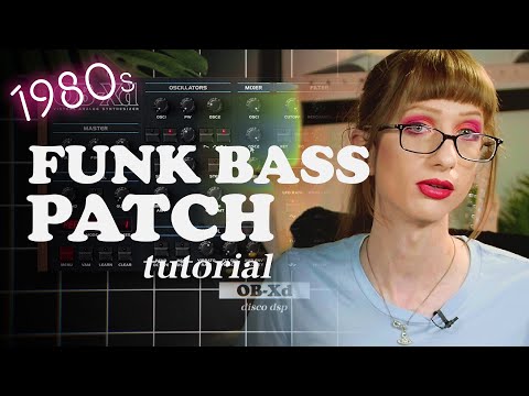How to Make an 80's Synth Funk Bass Preset