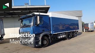 Camion furgone Mercedes-Benz Actros 2545 6X2 1500kg Ladebordwand Lift+steering axle Automatic | Immagine 4 - Autoline