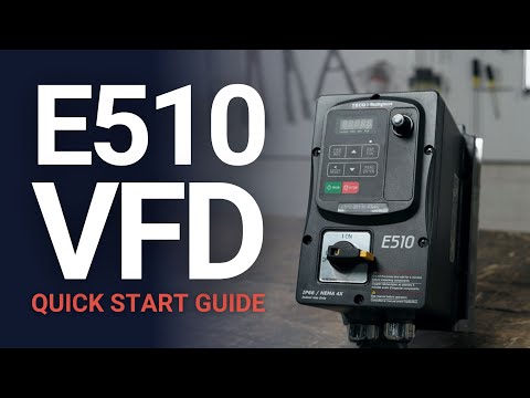 E510 TECO Westinghouse VFD | Quick Start Guide