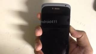 How to Hard Reset (Factory Restore) Password Wipe the Htc One S T-mobile tutorial