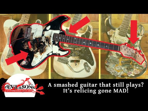 Extreme Relic Strat style guitar image 10