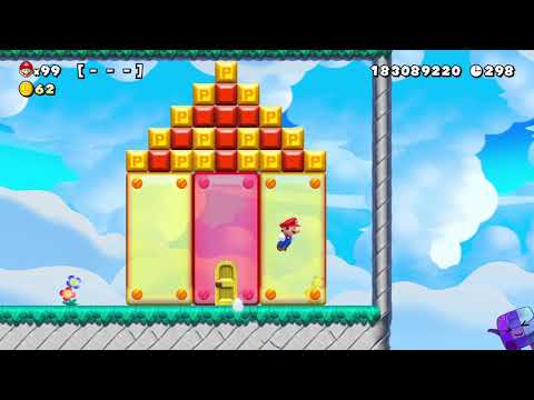 Super Mario Maker 2 🔧 Endless Challenge 6521 - 6528