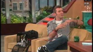 &quot;Mean Kitty&quot; Cory Williams with Sparta and Loki - THE BONNIE HUNT SHOW