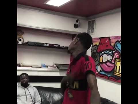 6GODCHINO performed Relate in front of Atlantic records Vice President Shawn Barron