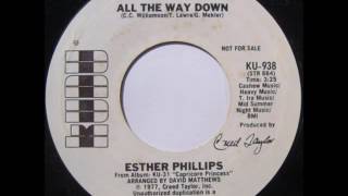 Esther Phillips..    All the way down ..1977.