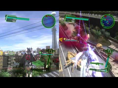 EARTH DEFENSE FORCE 4.1 THE SHADOW OF NEW DESPAIR Co Op Walkthrough Part 8 Mission 8 Gameplay
