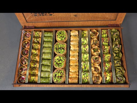 Legendary Syrian Dessert varieties | Baklava, Kunafa and More | Syrian Style Desserts