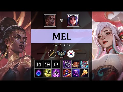 Mel Mid vs Irelia - KR Challenger Patch 25.21
