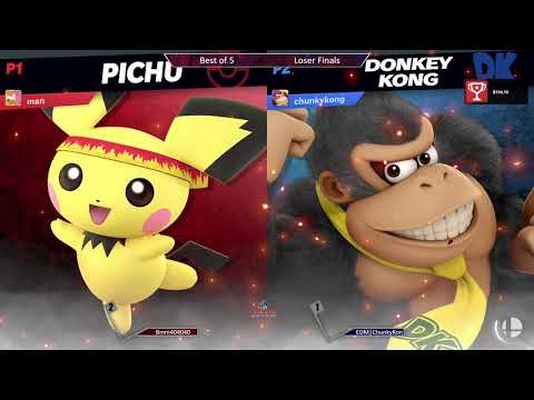 Lagspike 40 - EDM | ChunkyKong (Donkey Kong) vs Bmm404040 (Pichu)