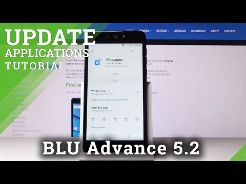 How to Update Apps BLU Advance 5.2 – Actualize Apps