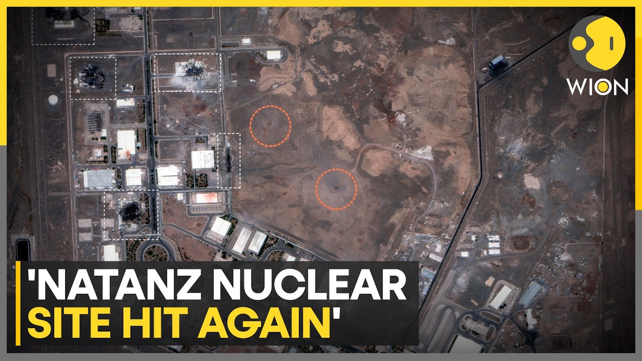US-Israel Strikes: Natanz Nuclear Site Hit Again | 'No Indication Of Fresh Strikes' | WION