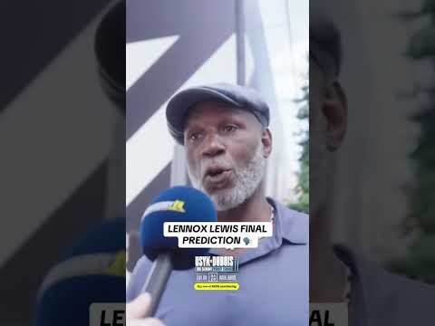 The former undisputed world champion cannot wait to see Usyk vs Dubois II