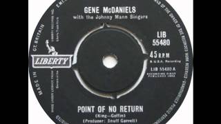 Gene McDaniels - Point Of No Return