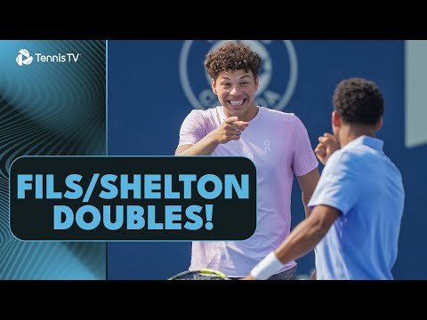 Arthur Fils & Ben Shelton Continue Their Doubles Fun! | Toronto 2025 Highlights