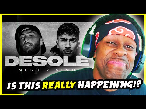 AMERICAN REACTS TO GERMAN RAP | MERO feat. NIMO - DÉSOLÉ