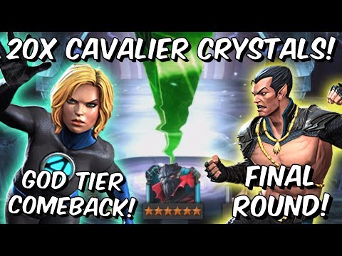 20x 6 Star Namor Cavalier Featured Crystal Opening God Tier Comeback - Marvel Contest of Champions