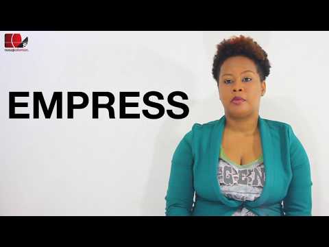 JaLingo's Weekly Expression - "Empress"