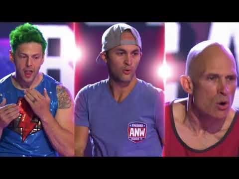 Jamie Rahn, Lorin Ball, and David Campbell - Stage 1 Fast Forwards | American Ninja Warrior S14