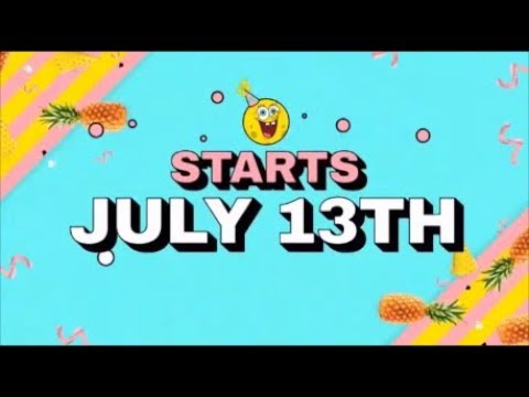 Nickelodeon | "Spongebob's Big Birthday Blowout" Promo - (01.07.2019)