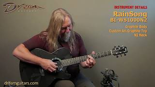 Video thumbnail for Brand New Rainsong BI-WS1000N2, Carbon Fiber by Dream Guitars