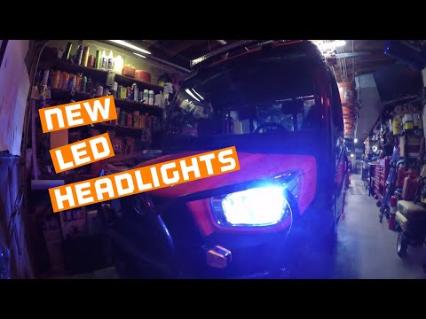 Kubota RTV X1100c LED Headlight Replacement 1