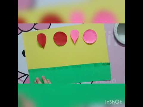 Q-Tip Flower Craft l By Jenisha Mahajan ❤️