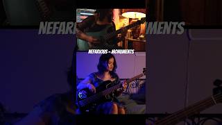 Nefarious- Monuments cover collab with Charis #monuments #nefarious #johnbrowne #femaleguitarist