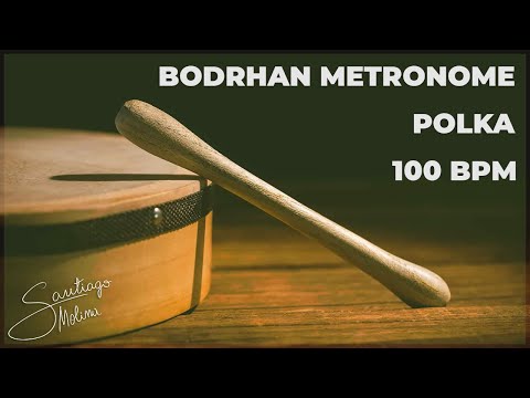 Bodhran Metronome | POLKA | 100 BPM