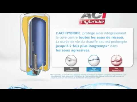 Chauffe eau Aci Hybride - monophasé mural - 100 L Zeneo ATLANTIC