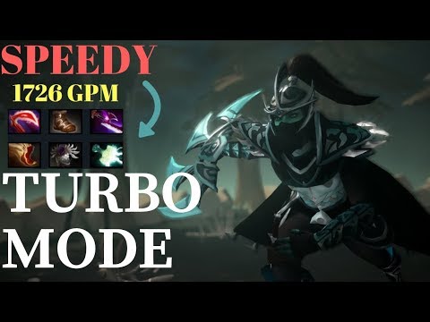 Speedy - Phantom Assassin Most Epic Kill Steal Turbo Game Play Patch 7.07 Dota 2