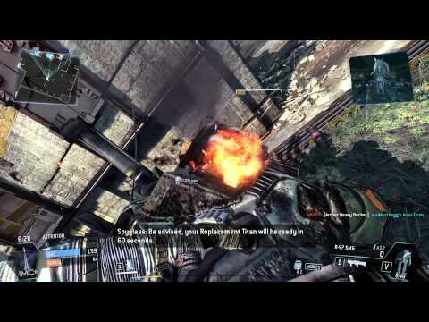 Titanfall gameplay #2 [Training ground] - R-97 Compact SMG