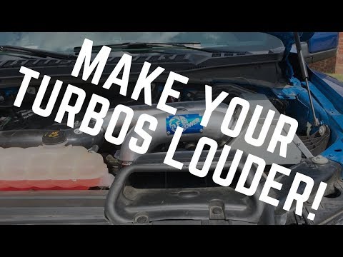 Louder Turbos, Custom aFe Plate, aFe Stage-2 CAI Review