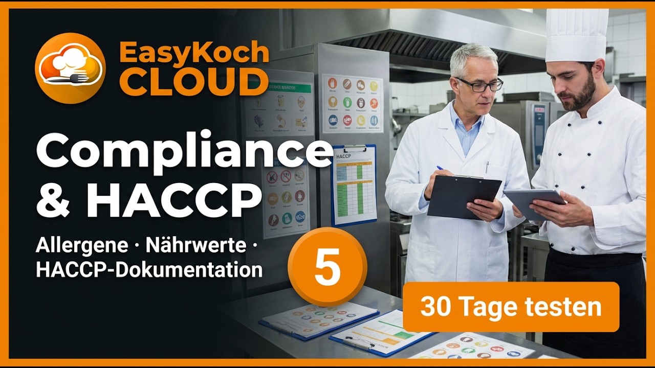 Modul 5 – Compliance, HACCP & Allergene digital