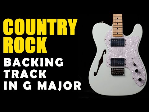 Country Rock Backing Track in G Major - Easy Jam Tracks